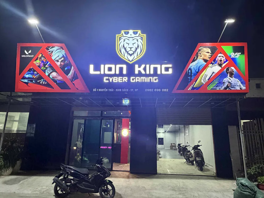 Phòng máy LION KING CYBER GAMING