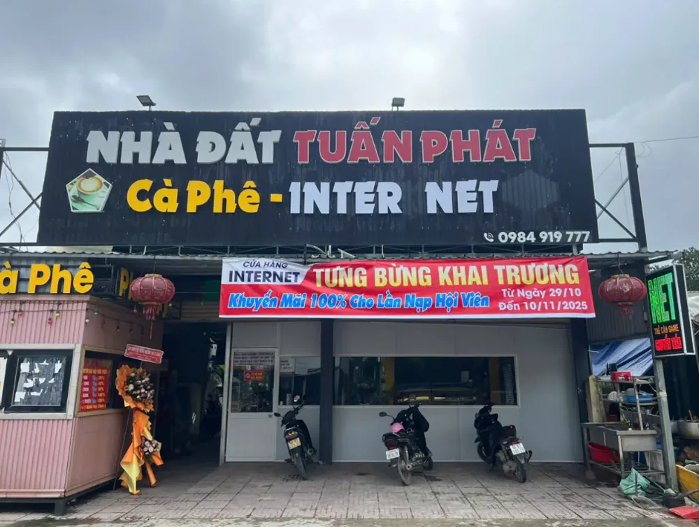 Phòng máy Tuấn Phát Cà Phê - Internet