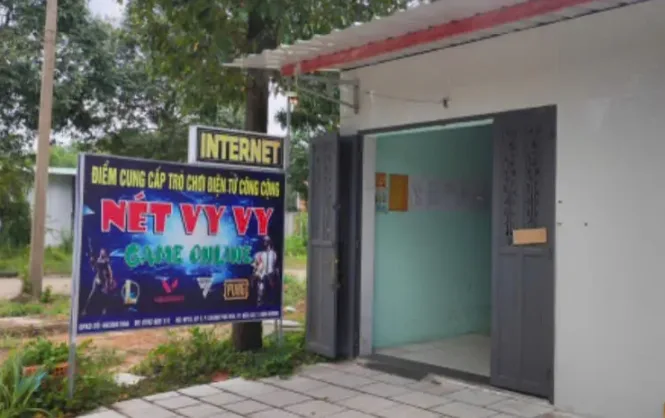 Phòng máy Net Vy Vy