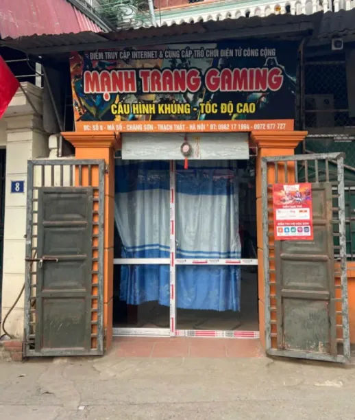Phòng máy Mạnh Trang Gaming