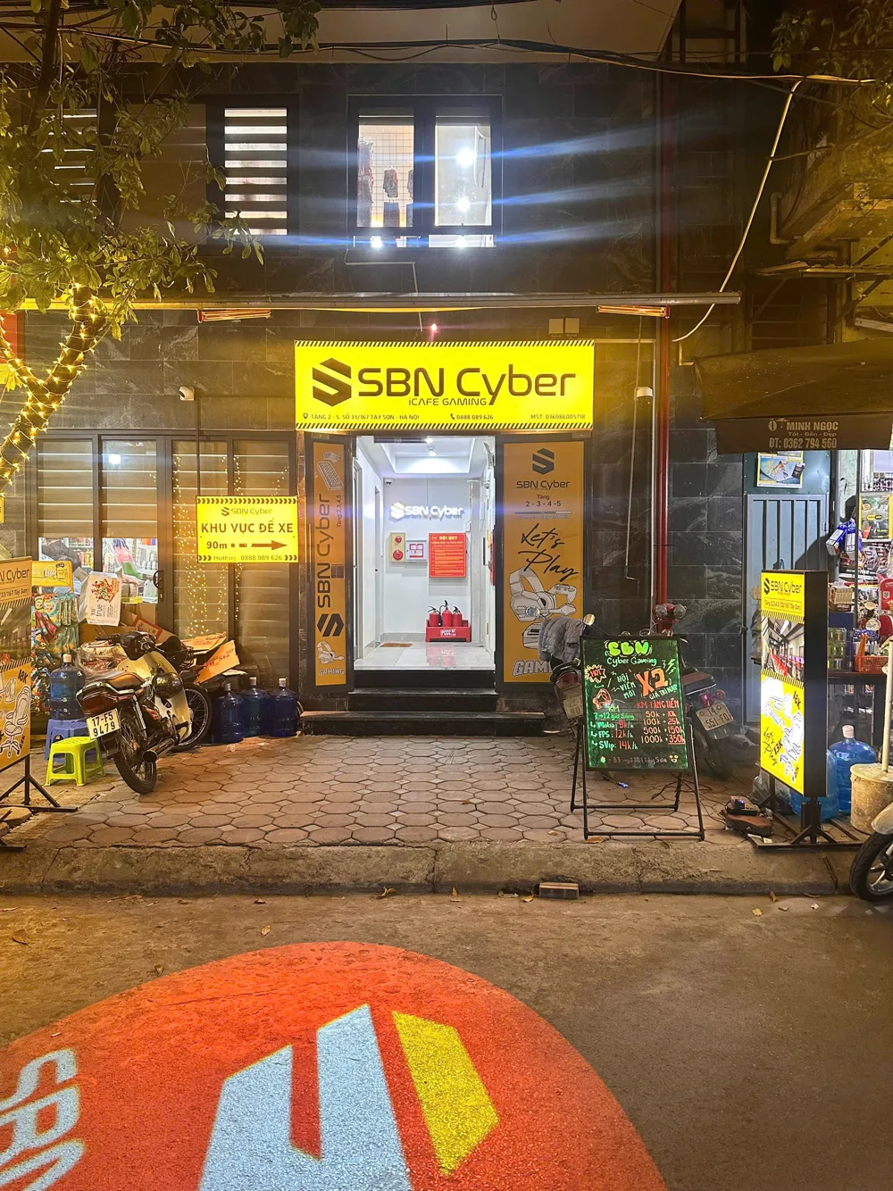 Phòng máy SBN Cyber Game Hà Nội