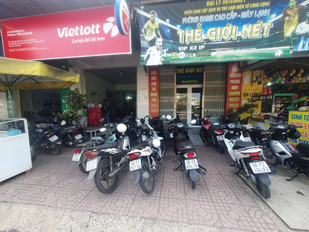 Phòng máy Cybergame THẾ GIỚI NET