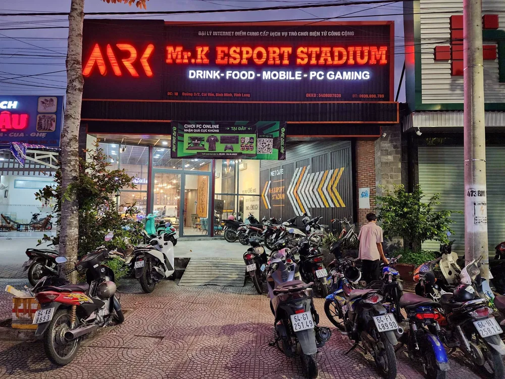 Phòng máy Mr.K Esport Stadium