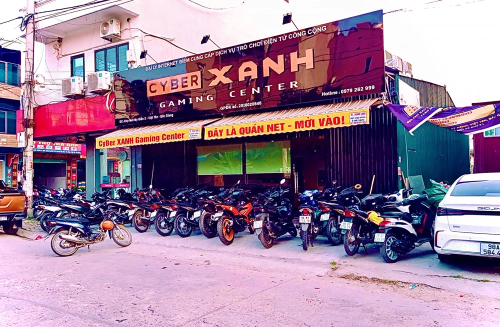 Phòng máy Cyber Xanh My Điền 2