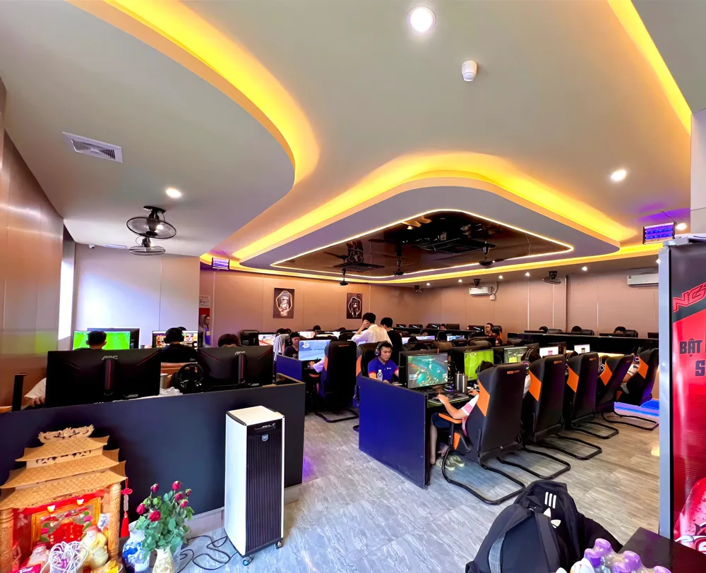 Phòng máy CYBER XANH TP BẮC GIANG