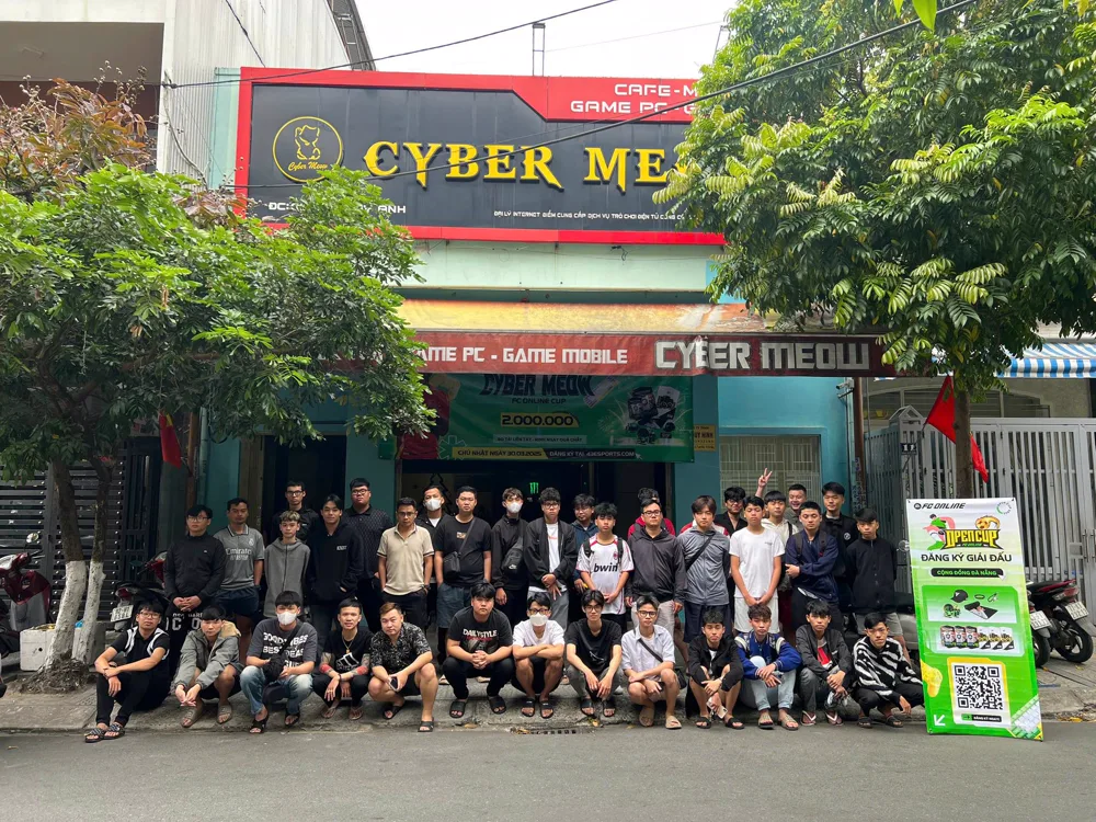 Phòng máy Cyber Meow