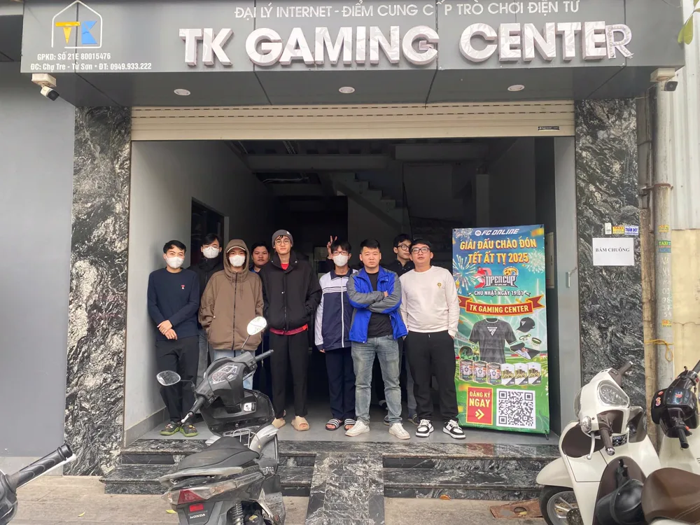 Phòng máy Tk Gaming Center