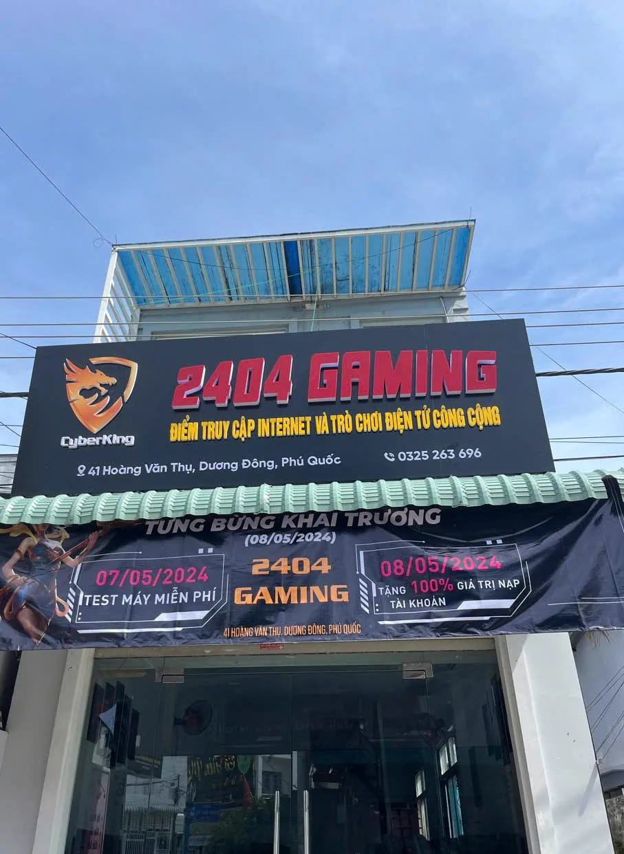Phòng máy 2404 Gaming
