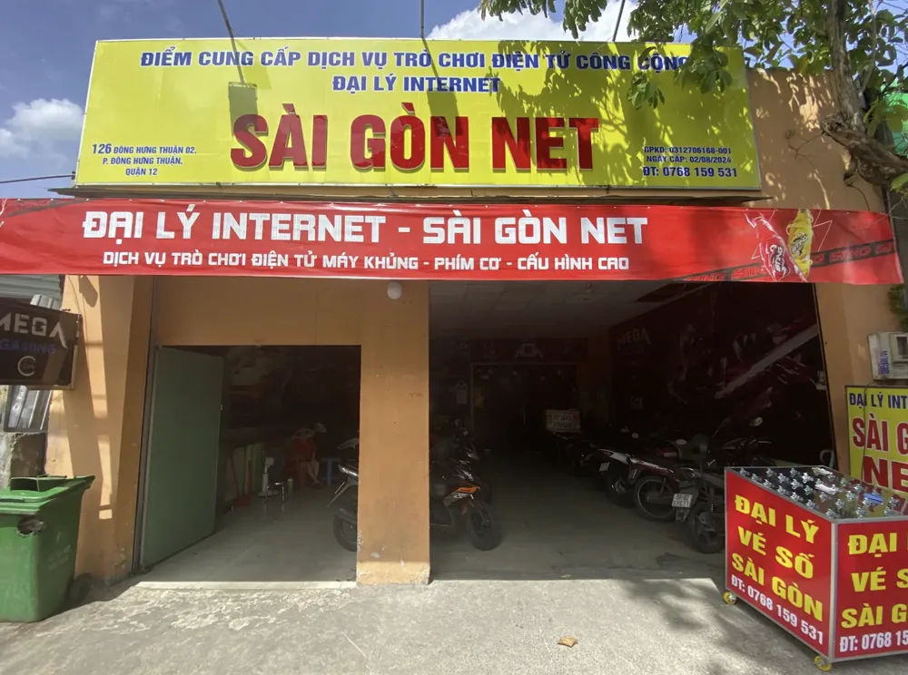 Phòng máy Sai Gòn Net