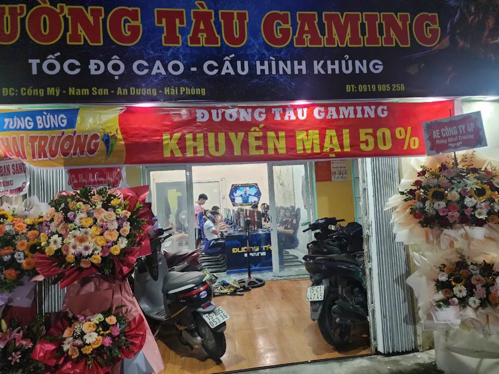Phòng máy Đường Tàu Gaming