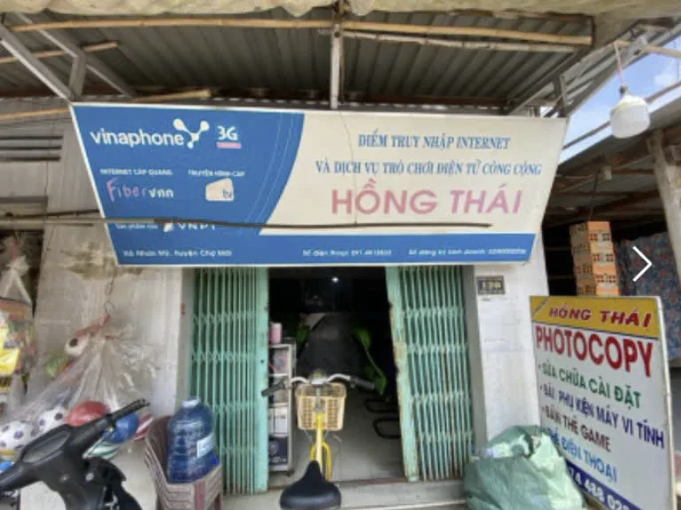 Phòng máy Internet Hồng Thái
