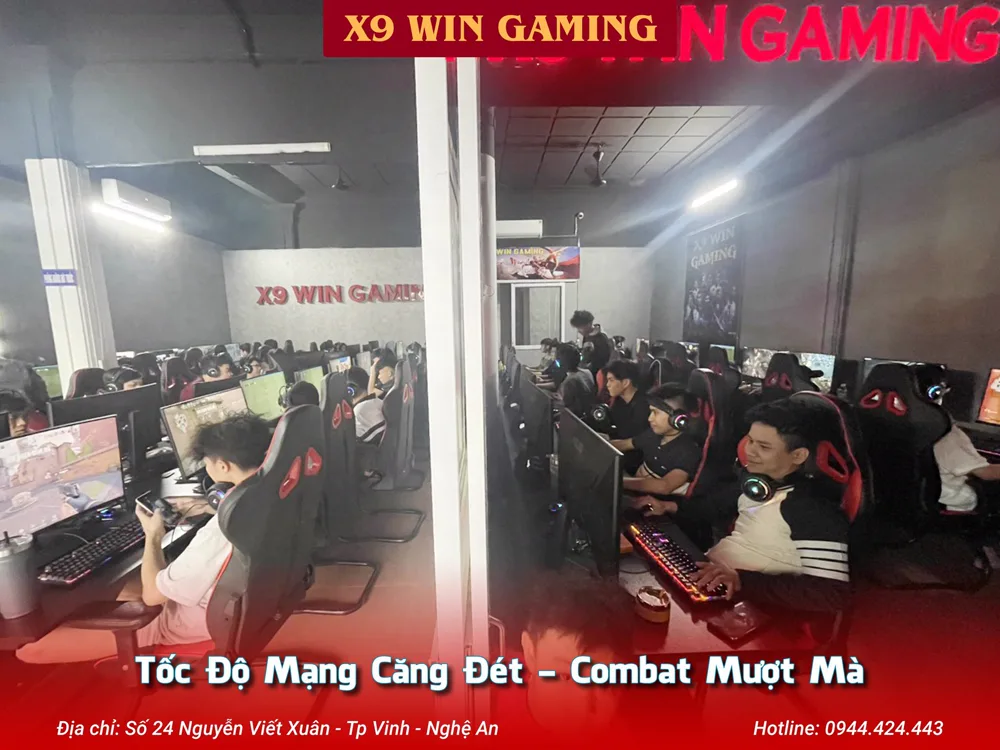 Phòng máy X9 WIN GAMING
