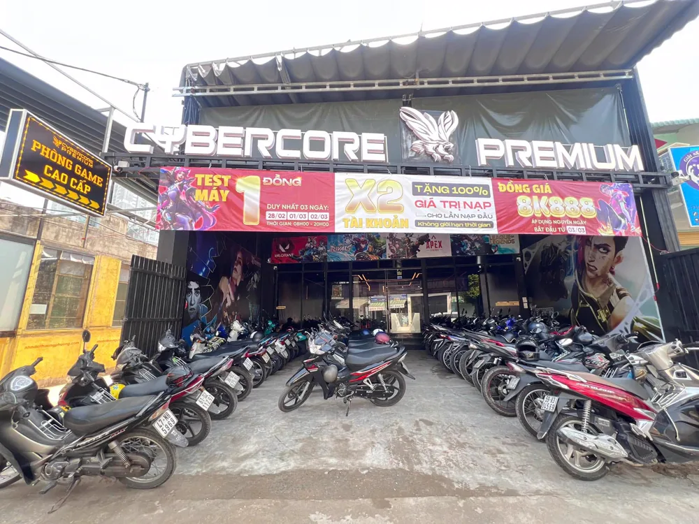Phòng máy Cybercore Premium Bình Dương
