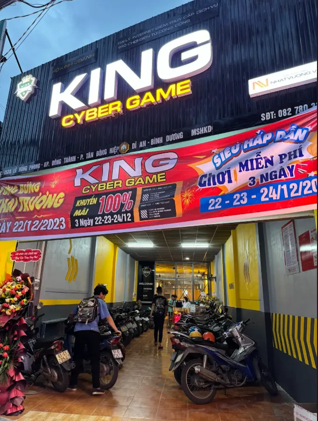 Phòng máy Net King Cyber Game