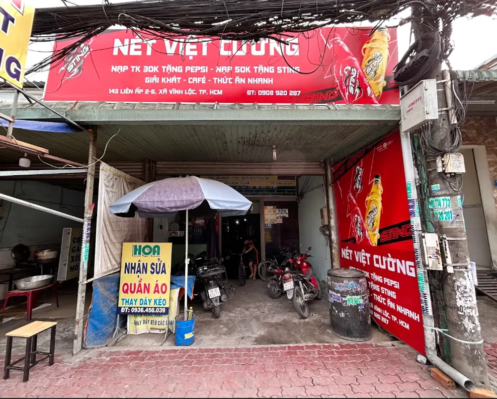 Phòng máy Nét Việt Cường